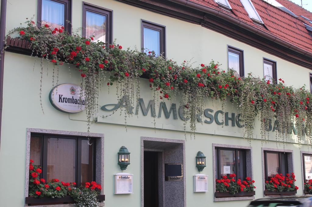 Ammerscher Bahnhof Mühlhausen Exterior foto