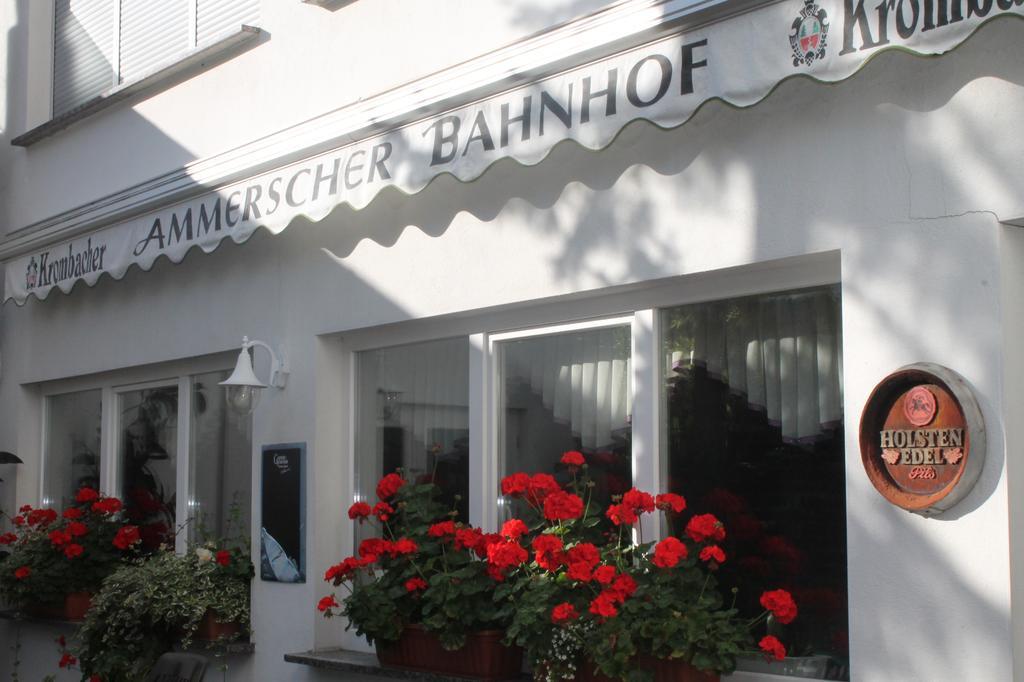 Ammerscher Bahnhof Mühlhausen Exterior foto