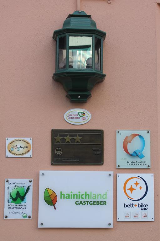 Ammerscher Bahnhof Mühlhausen Exterior foto